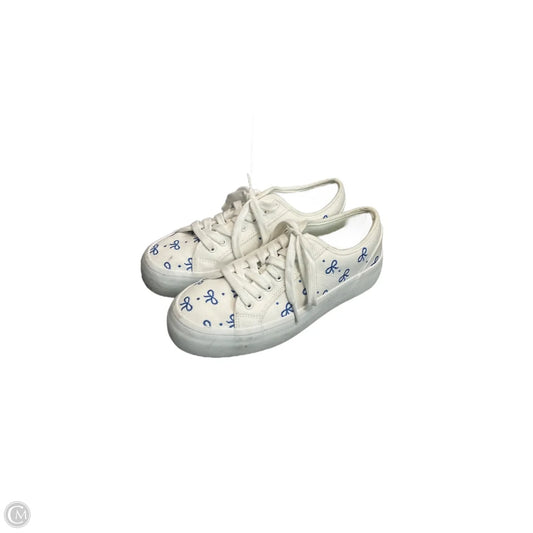 Shoes Sneakers By Sincerely Jules In Blue & White, Size: 8