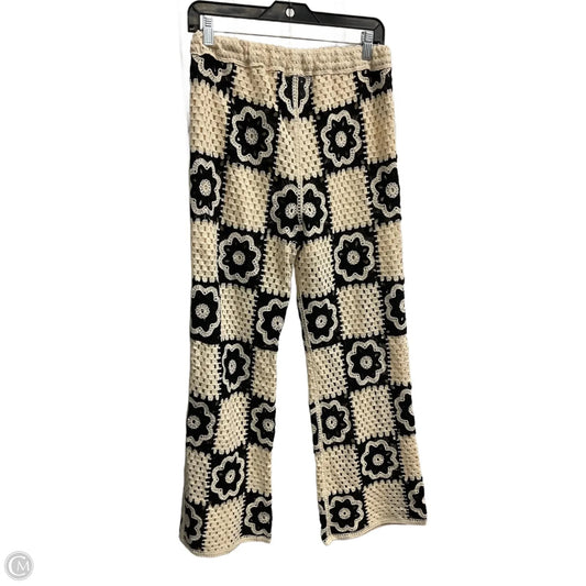 Pants Cargo & Utility By Pol In Black & Cream, Size: S