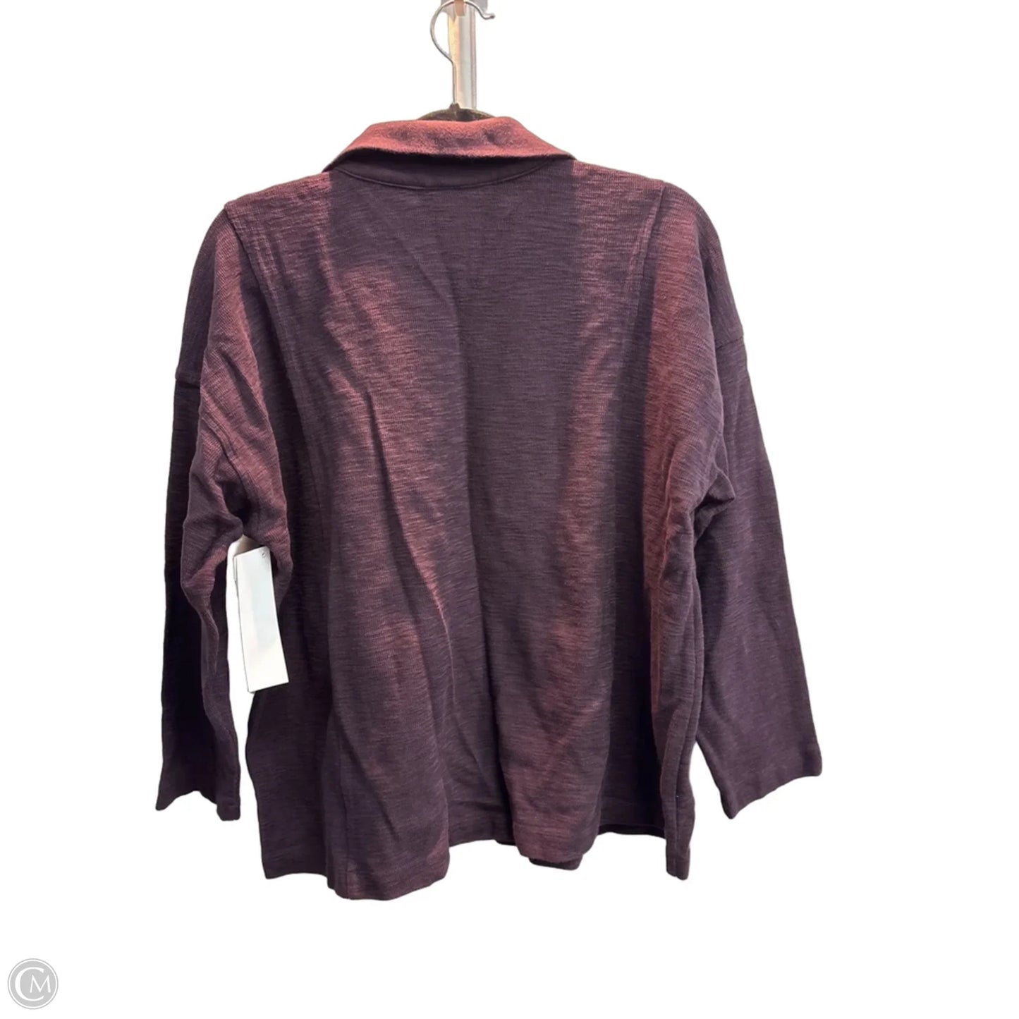 Top Long Sleeve By J. Jill In Purple, Size: Xlp