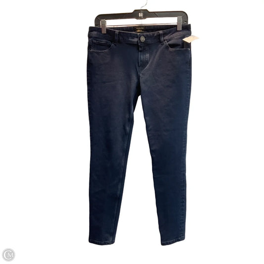 Jeans Skinny By Massimo Dutti In Blue, Size: 10