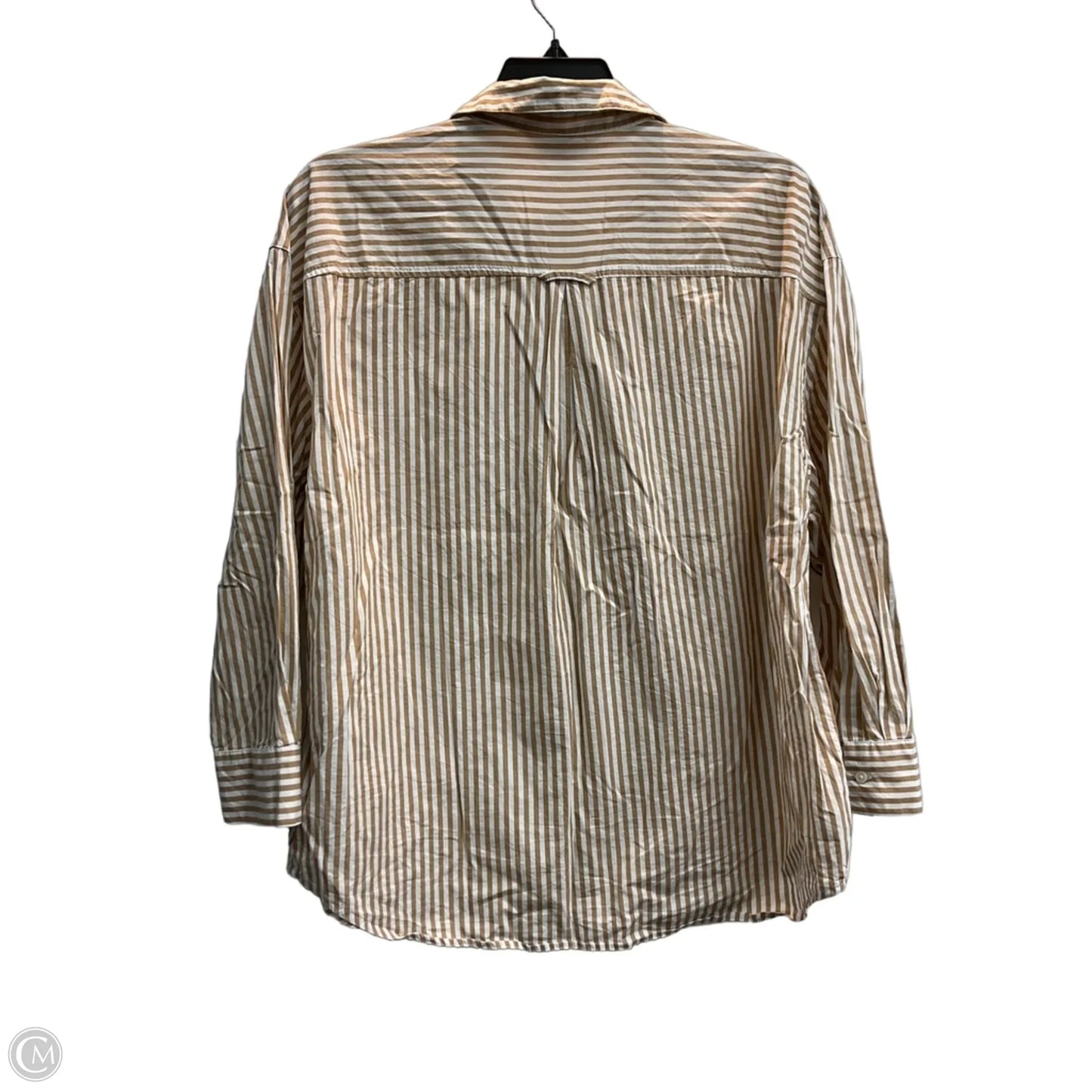 Top Long Sleeve By Old Navy In Striped Pattern, Size: L