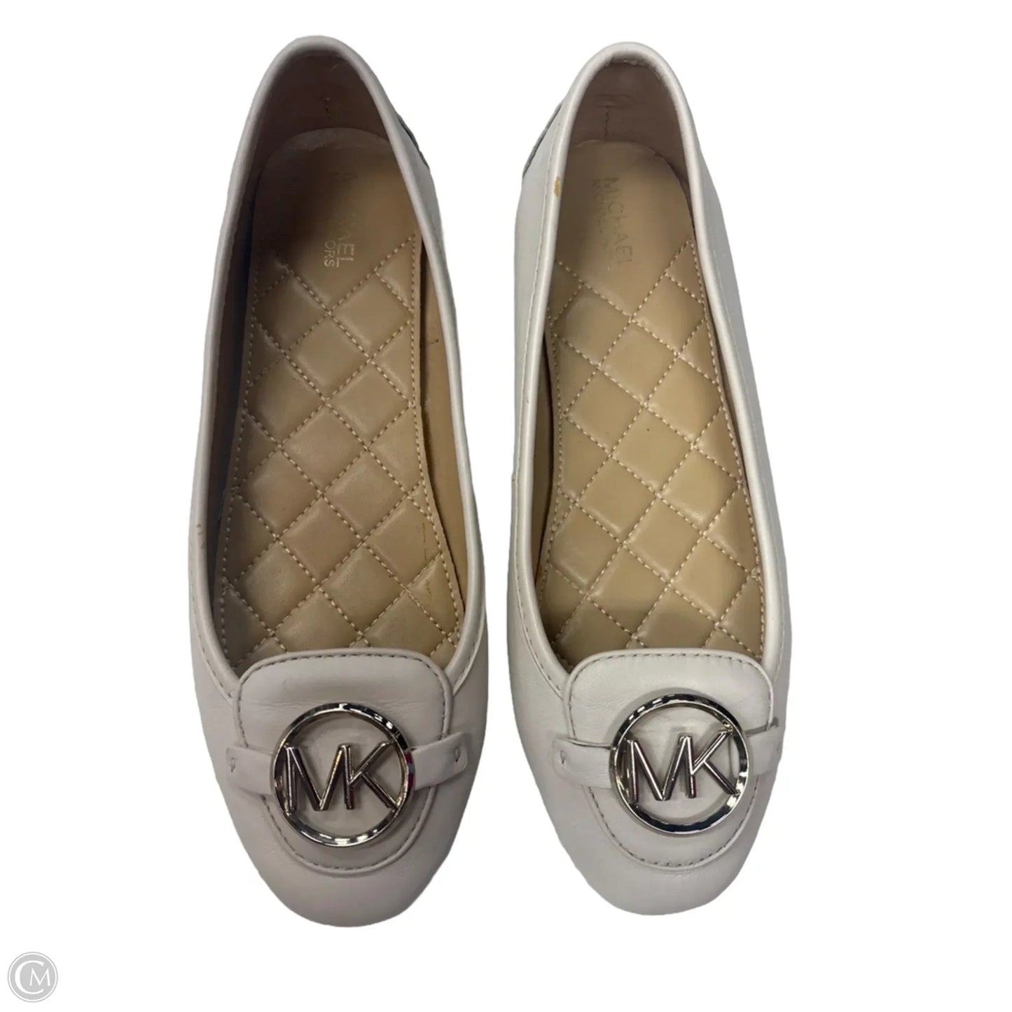 Shoes Flats By Michael By Michael Kors In Ivory, Size: 7