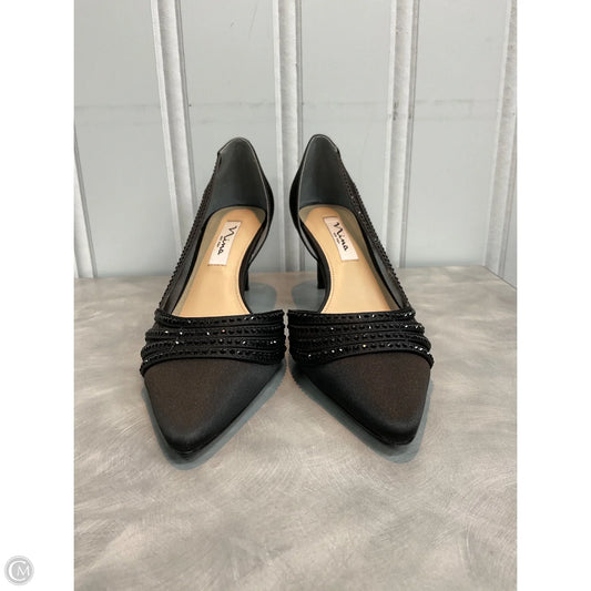 Shoes Heels Kitten By Nina In Black, Size: 8