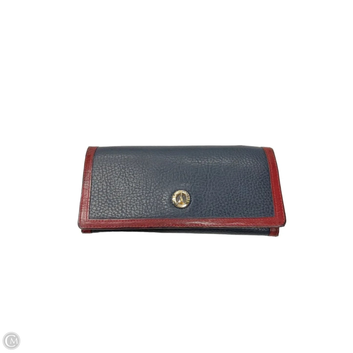 Wallet Leather By Cmc, Size: Medium