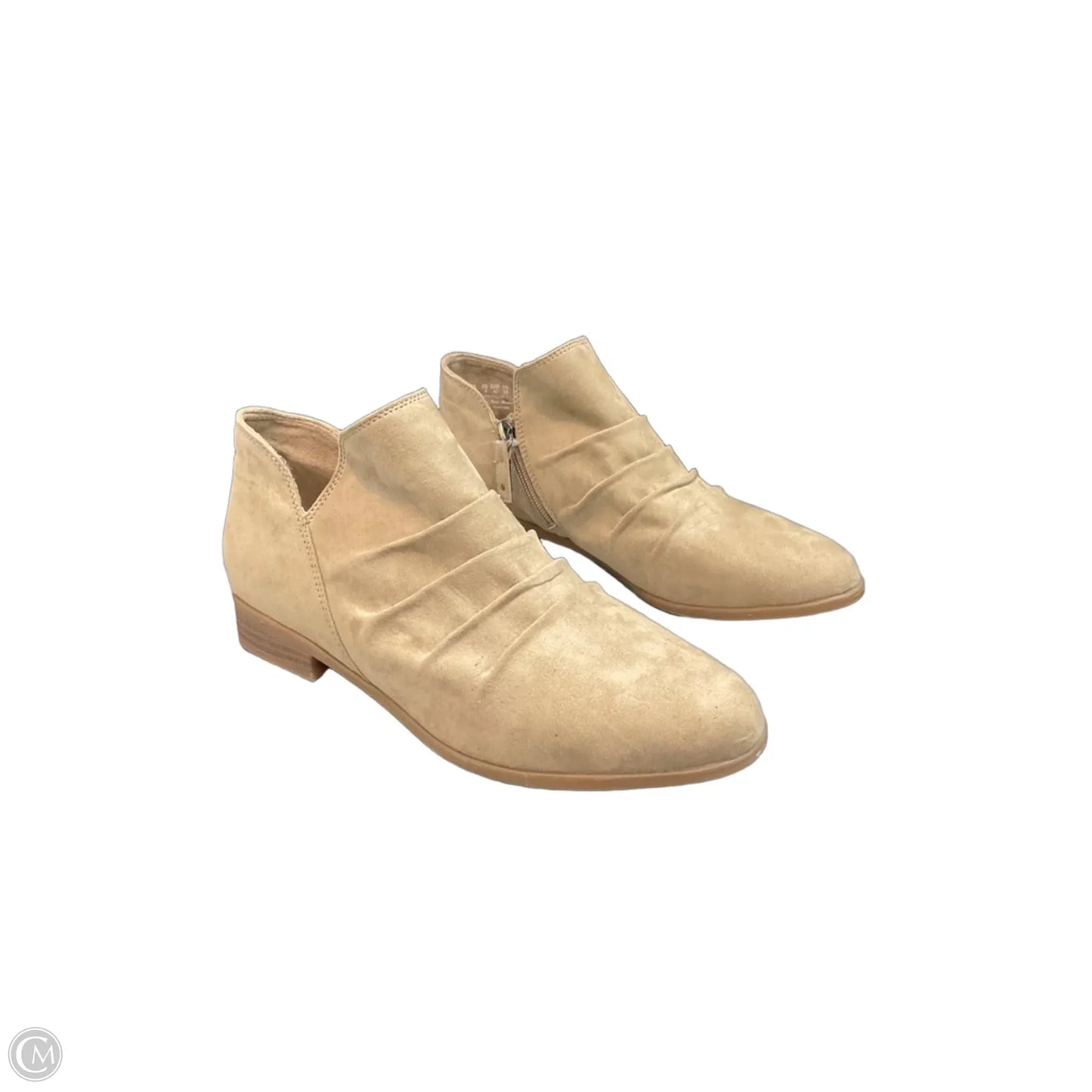Boots Ankle Flats By Dr Scholls In Tan, Size: 10