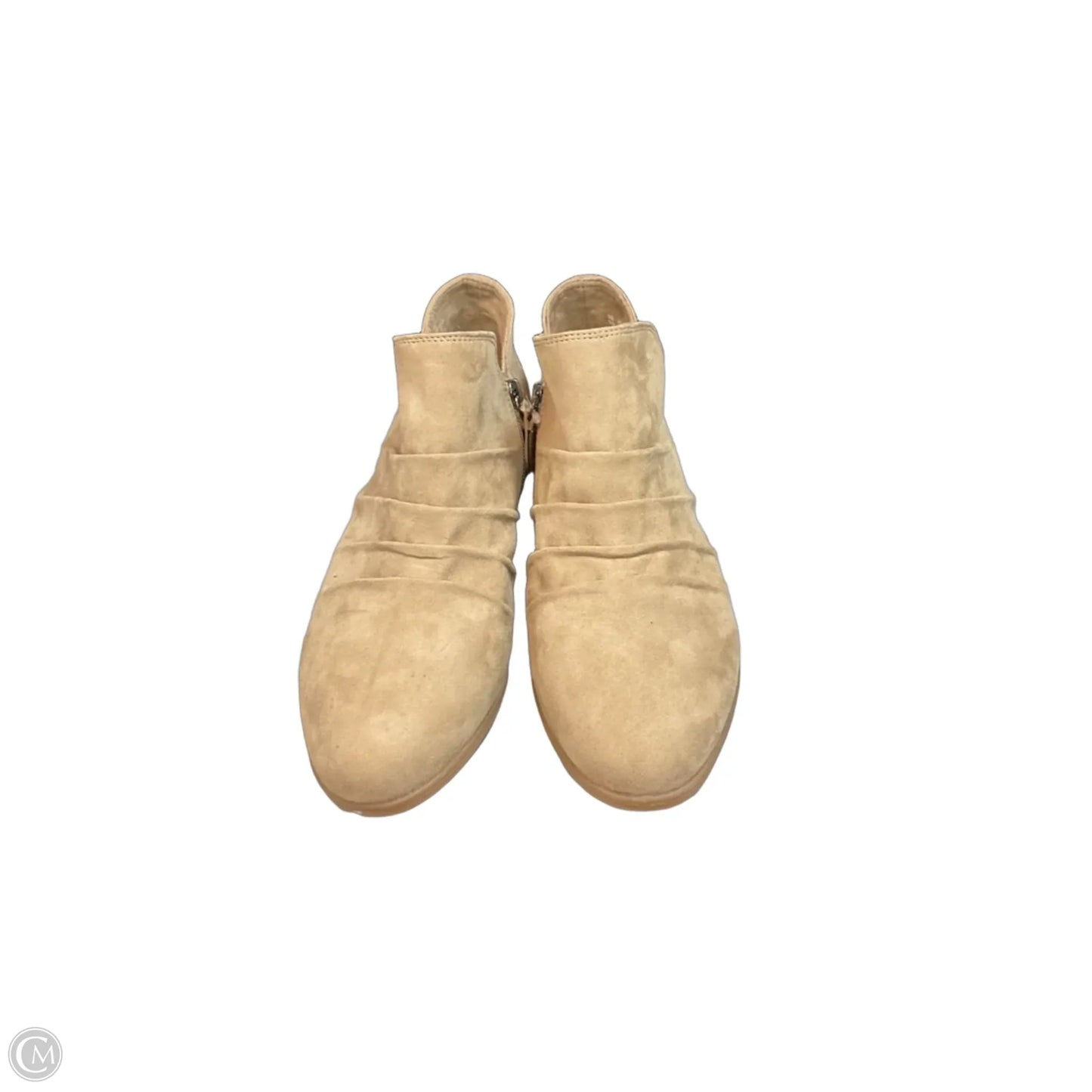Boots Ankle Flats By Dr Scholls In Tan, Size: 10