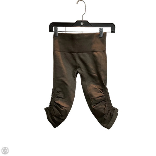 Athletic Leggings Capris By Lululemon In Brown, Size: S