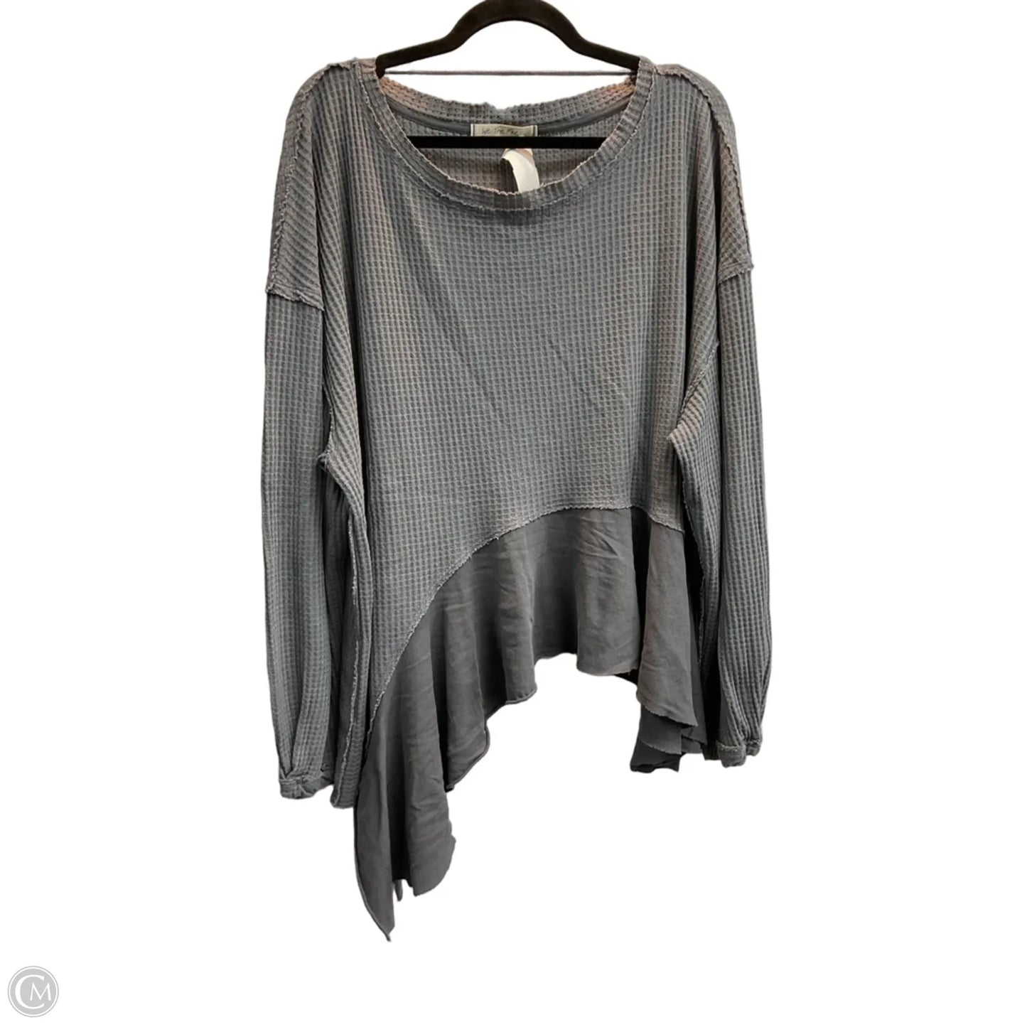 Top Long Sleeve By We The Free In Grey, Size: Xl