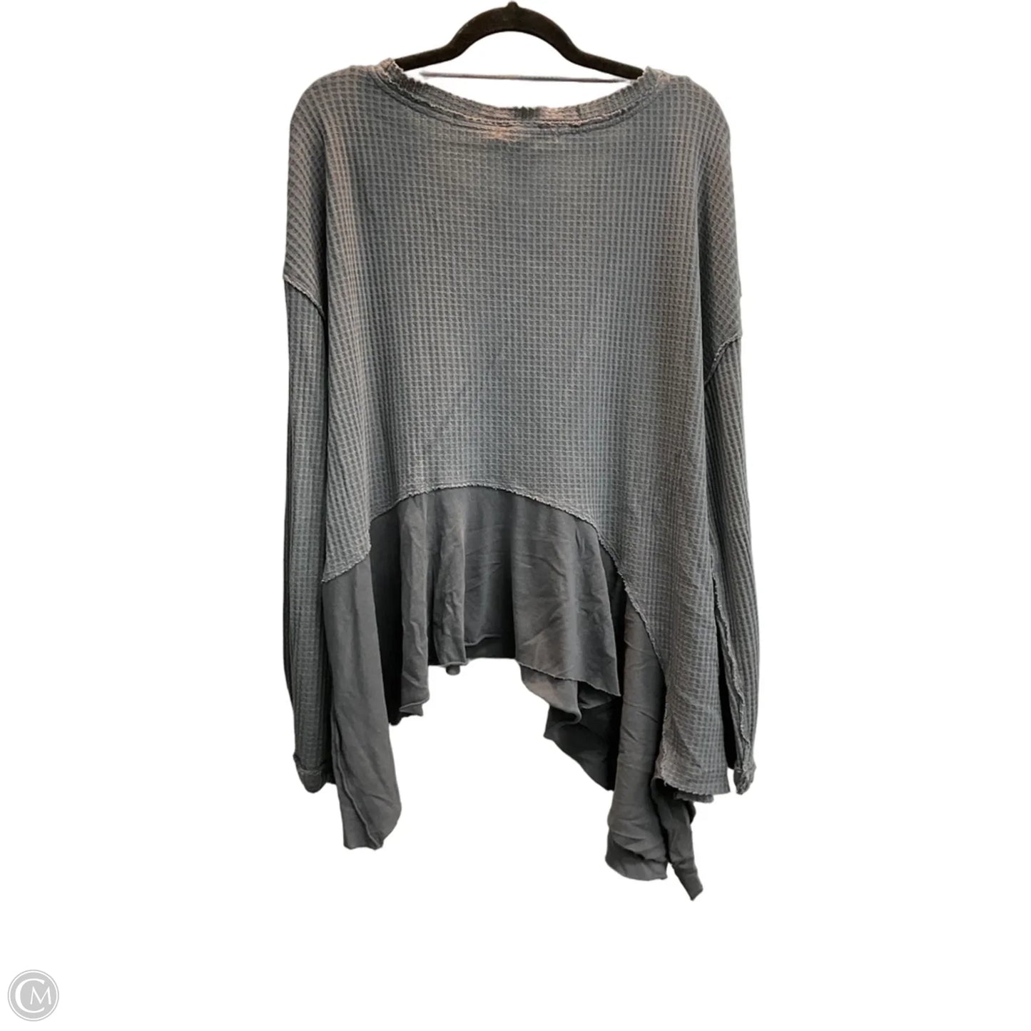 Top Long Sleeve By We The Free In Grey, Size: Xl