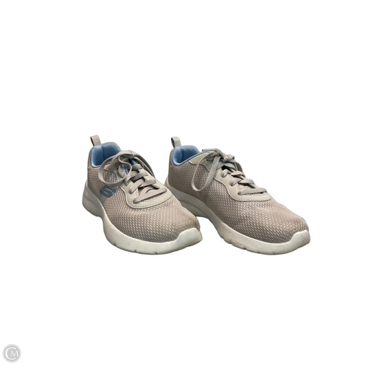 Shoes Athletic By Skechers In Grey, Size: 7.5