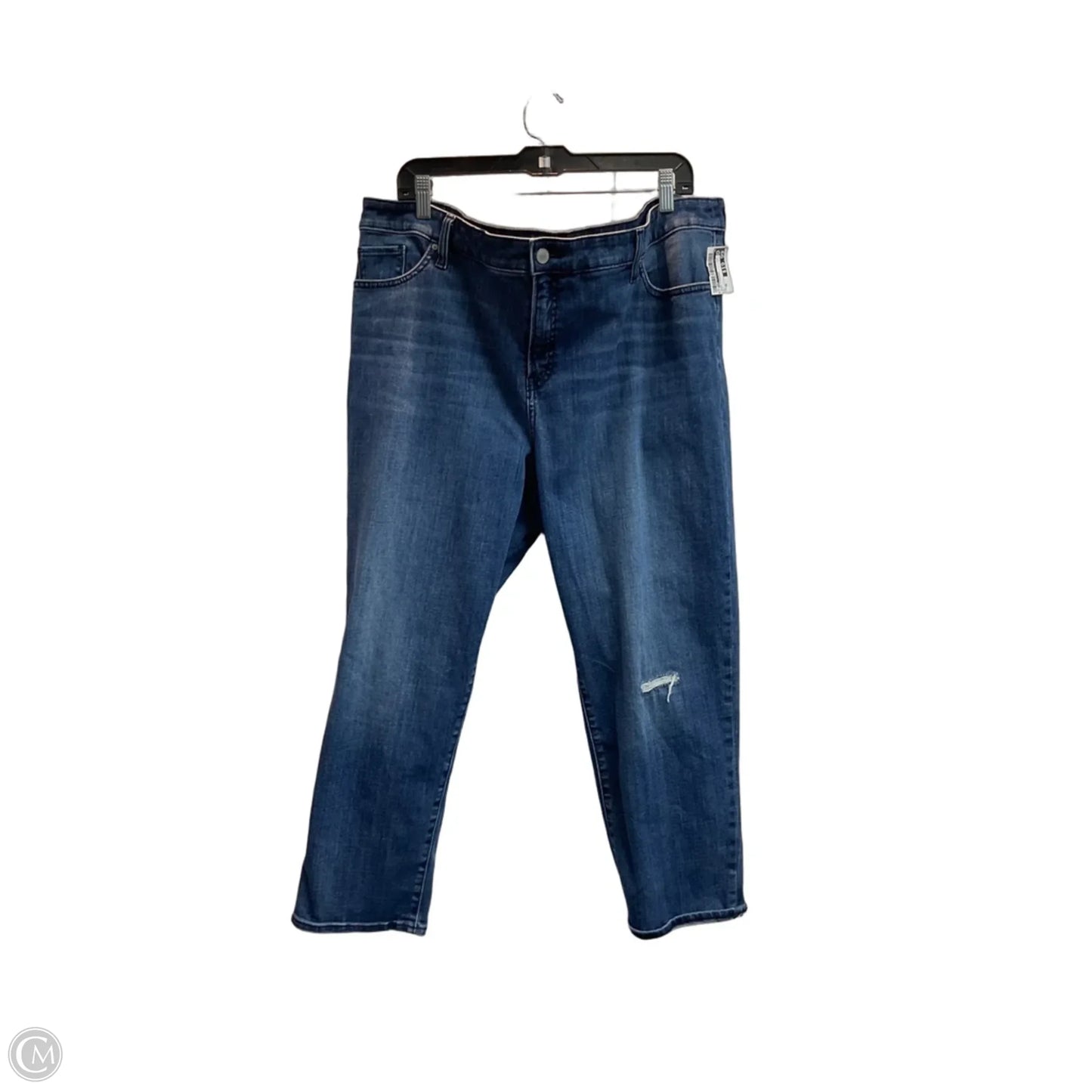Jeans Straight By Chicos In Blue, Size: 20