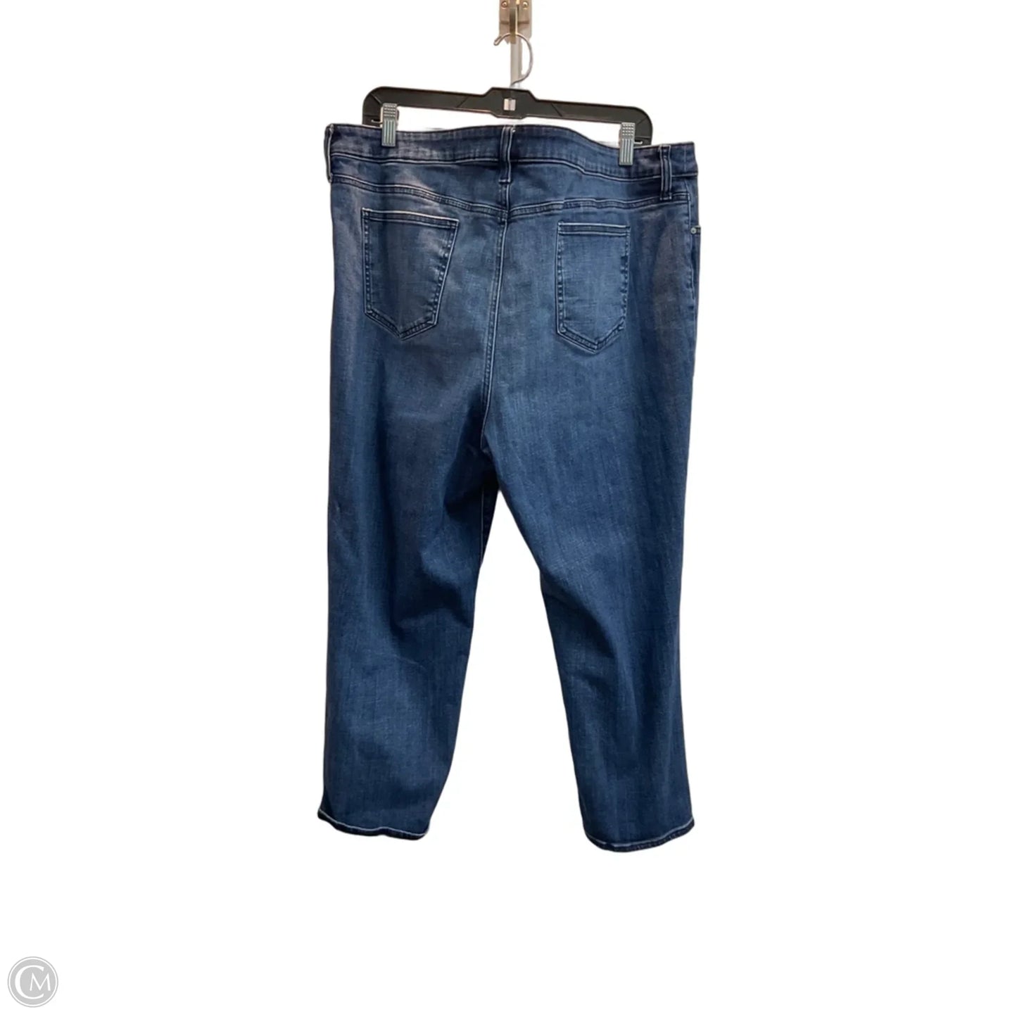 Jeans Straight By Chicos In Blue, Size: 20