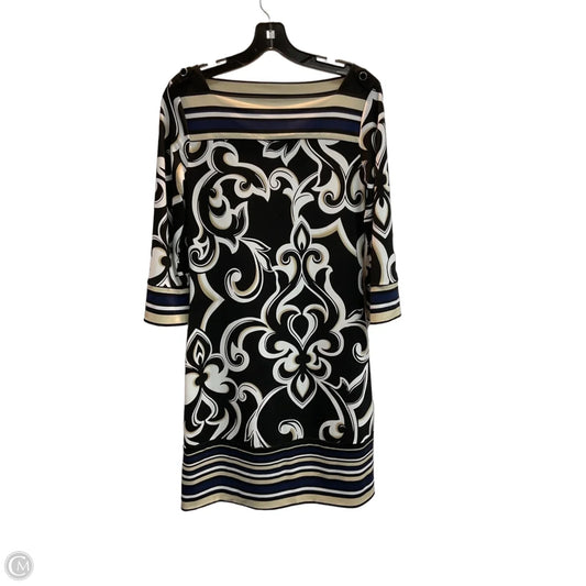 Dress Casual Midi By White House Black Market In Multi-colored, Size: Xs