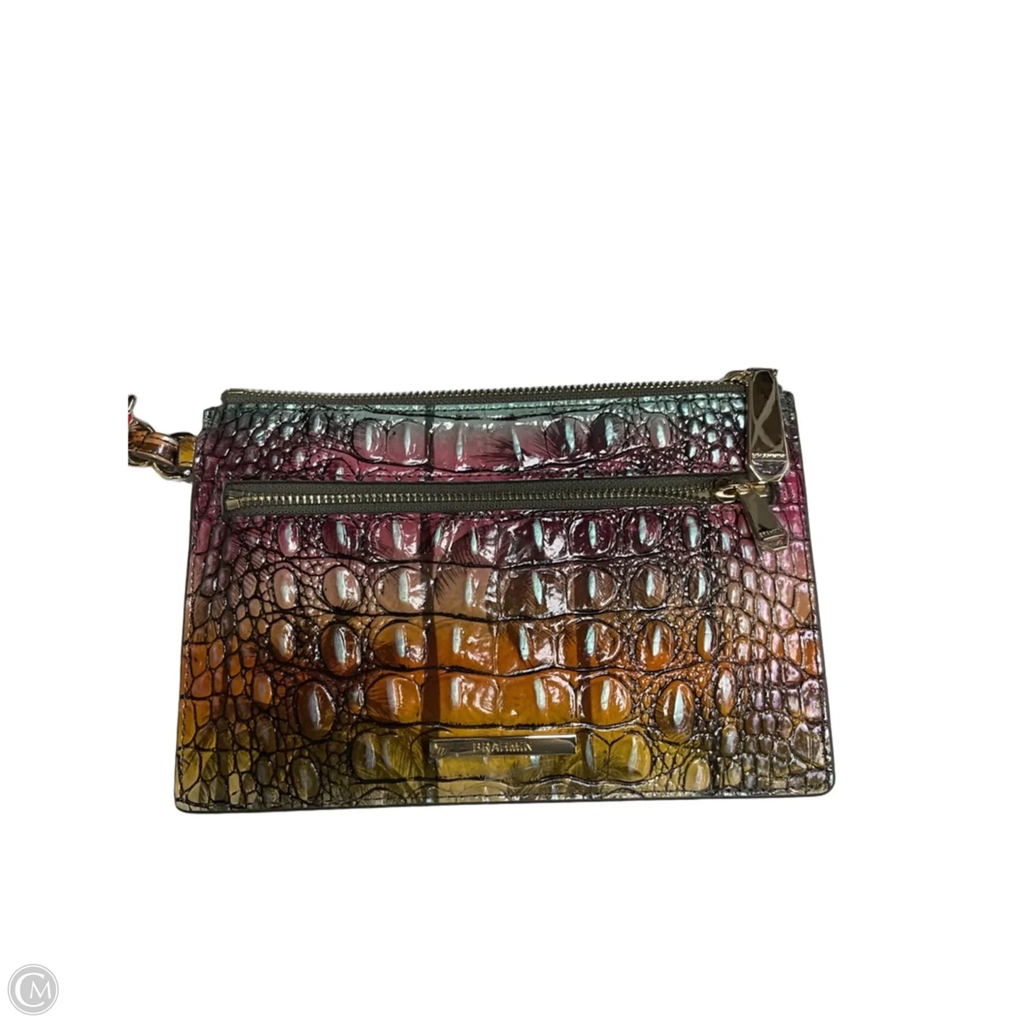 Wristlet Designer By Brahmin, Size: Medium