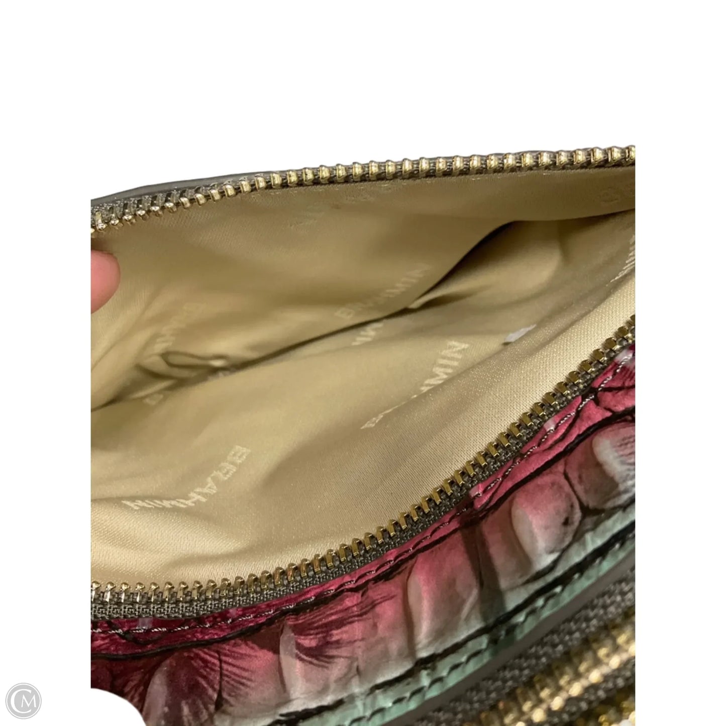 Wristlet Designer By Brahmin, Size: Medium