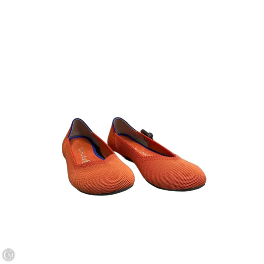 Shoes Flats By Rothys In Orange, Size: 8.5