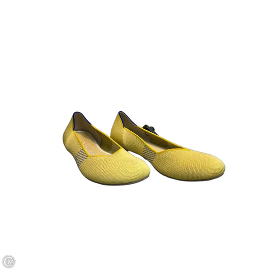 Shoes Flats By Rothys In Yellow, Size: 9.5