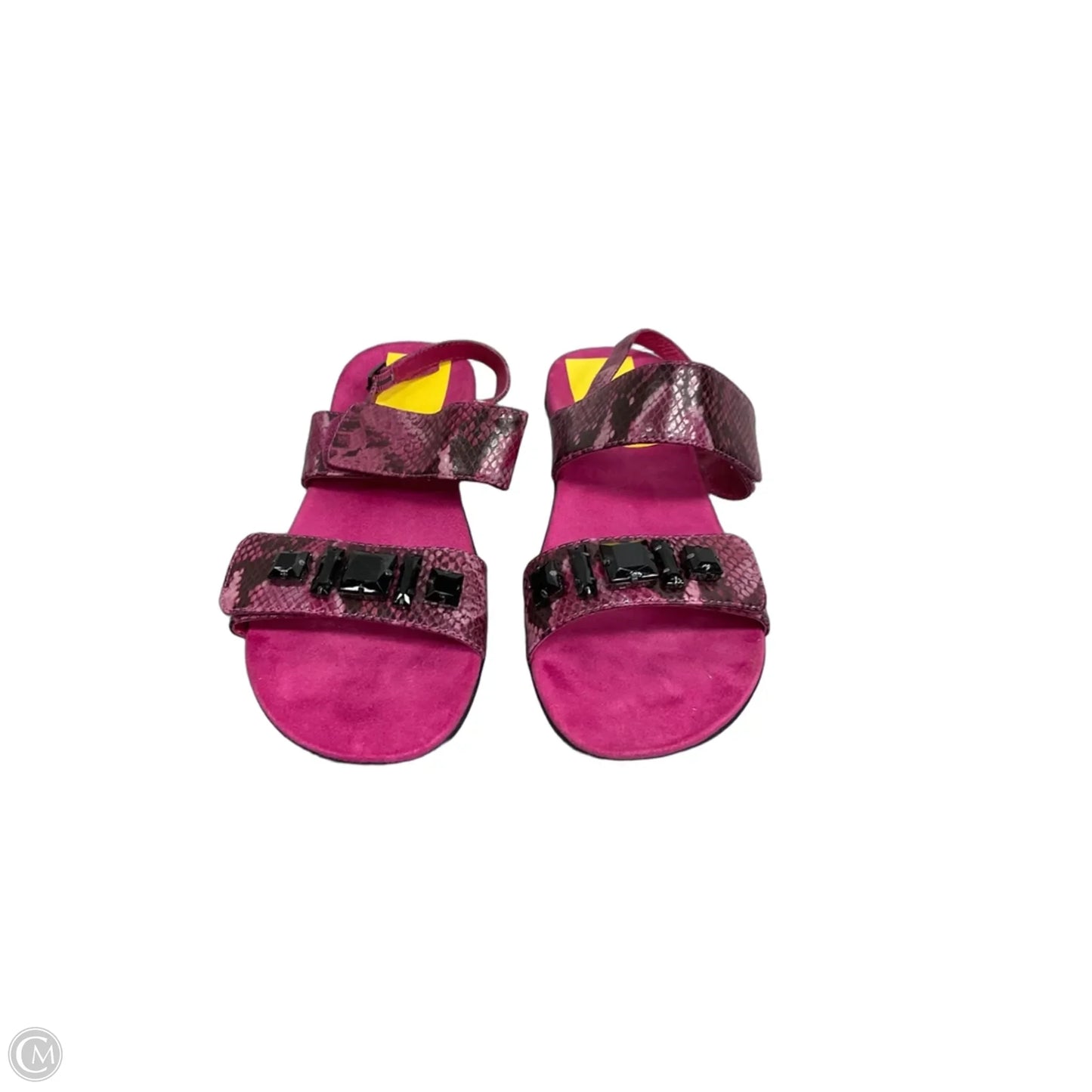 Sandals Flats By Vionic In Pink, Size: 9