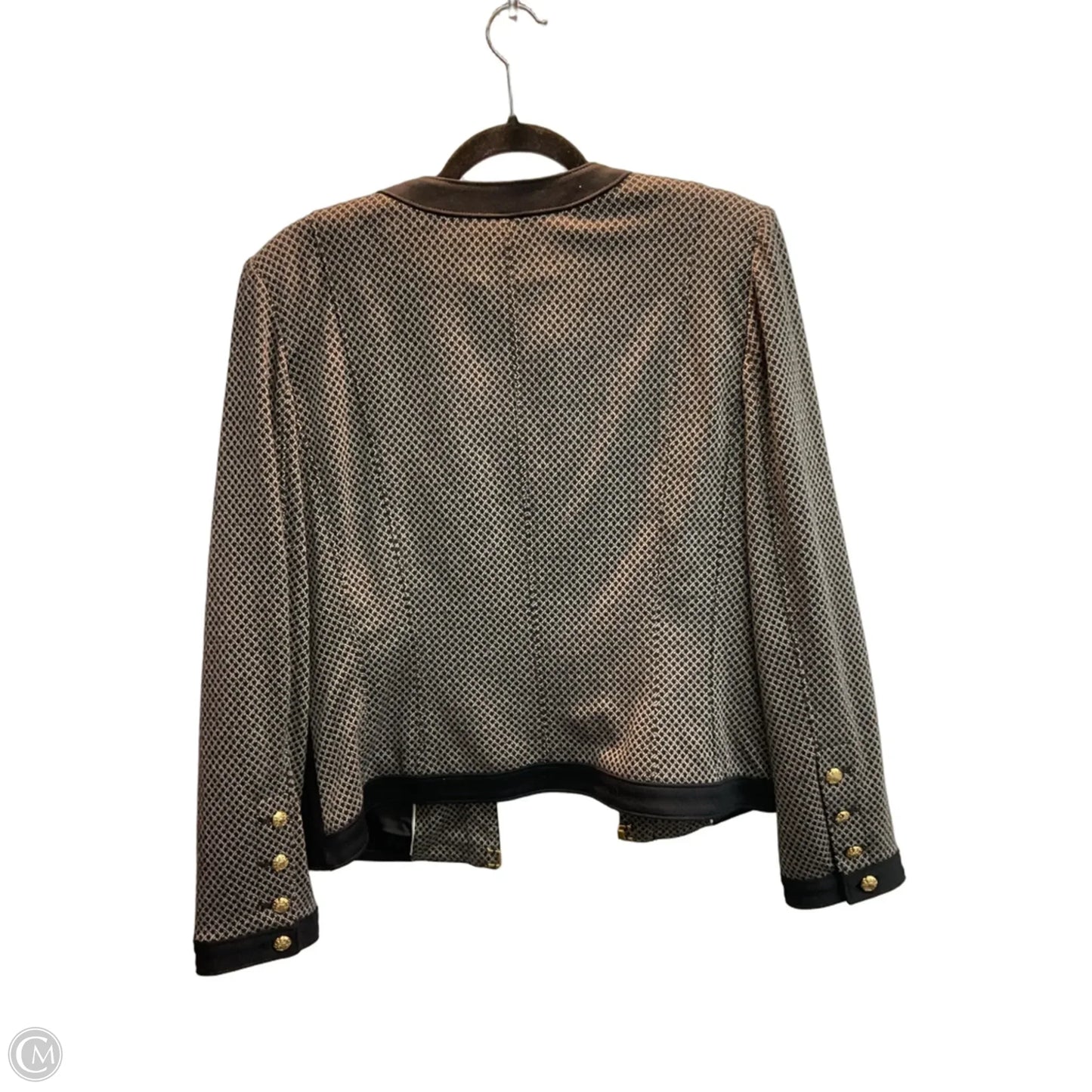 Blazer By White House Black Market In Black & Brown, Size: 14