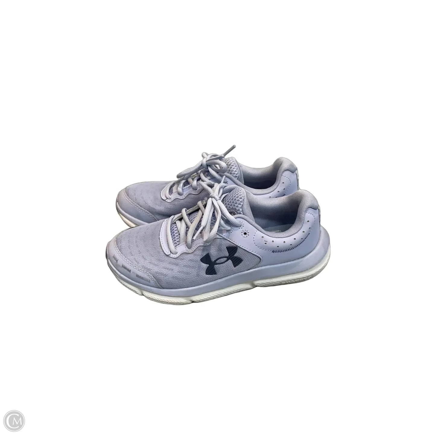 Shoes Athletic By Under Armour In Blue, Size: 8