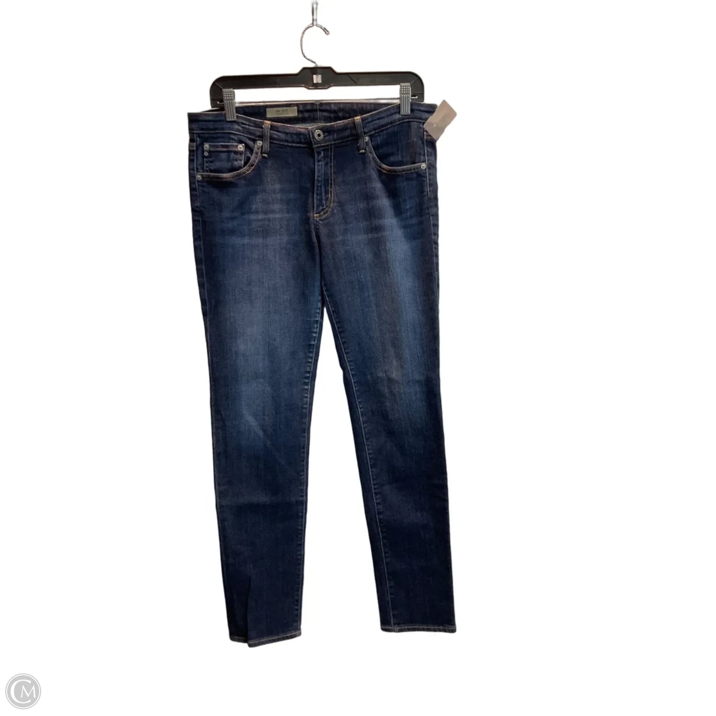 Jeans Straight By Agolde In Blue, Size: 12