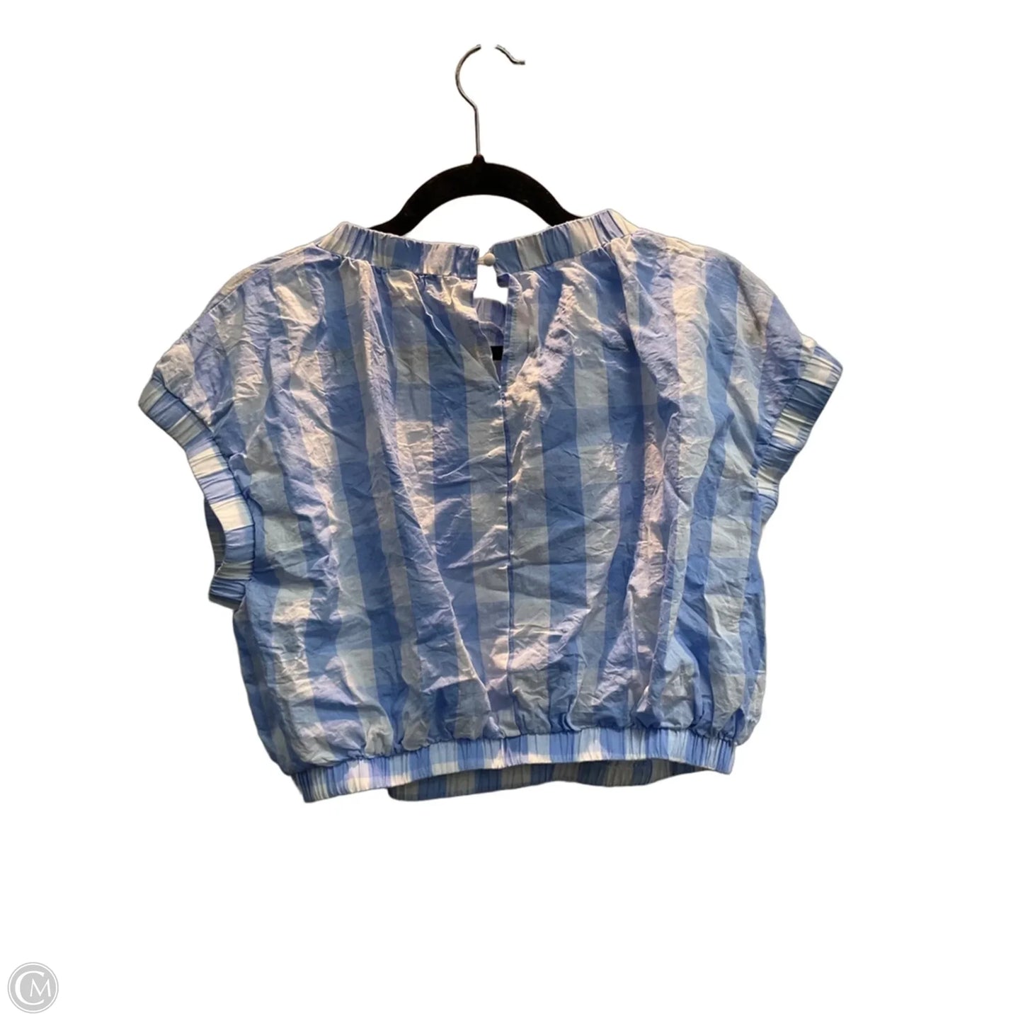 Top Short Sleeve By Talulah In Blue, Size: M