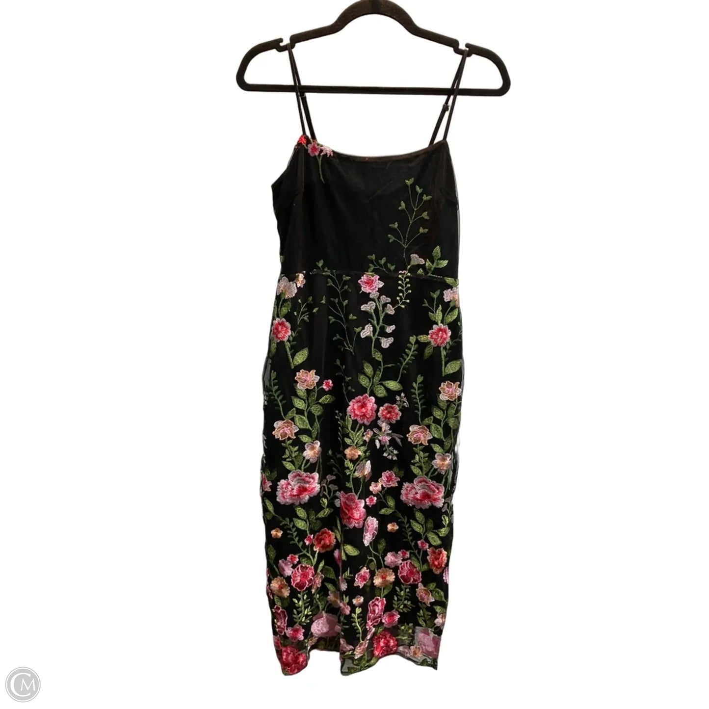 Dress Party Long By Lulus In Floral Print, Size: S
