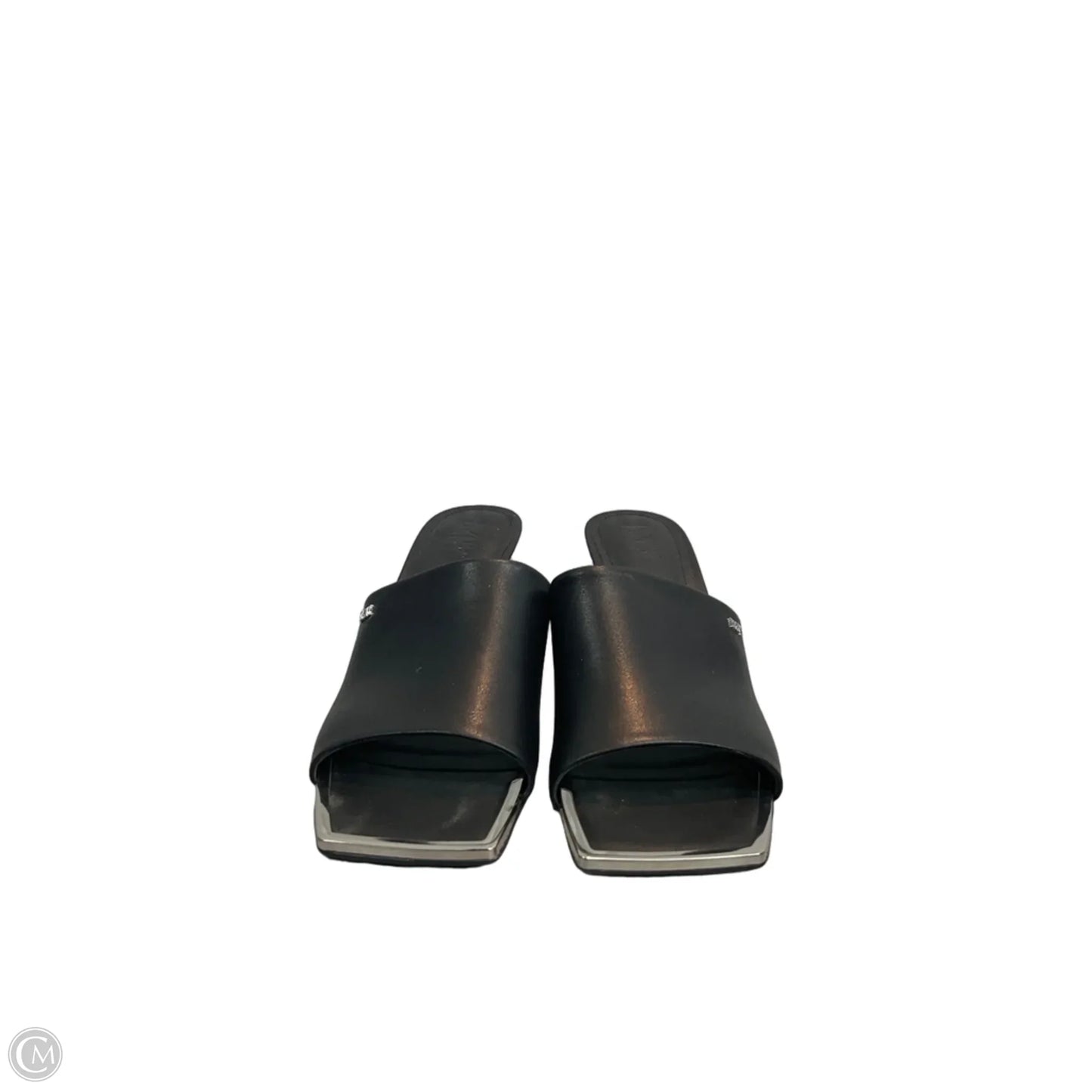Sandals Heels Kitten By Dkny In Black, Size: 11