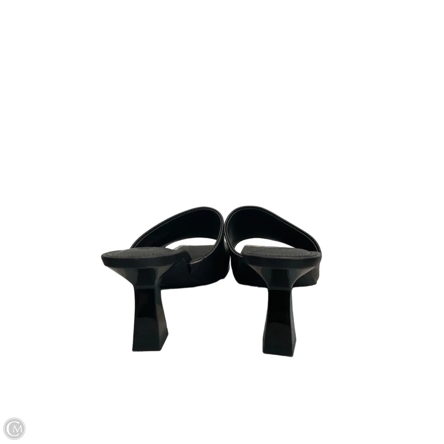 Sandals Heels Kitten By Dkny In Black, Size: 11