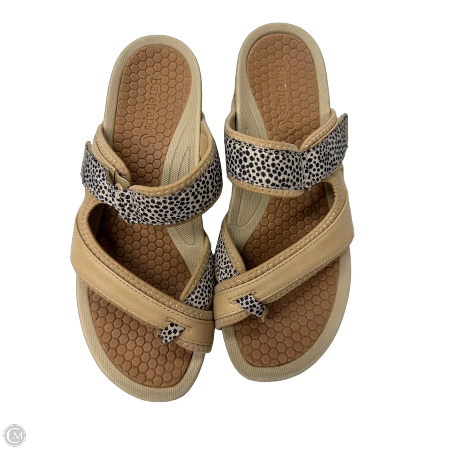 Sandals Flats By Bare Traps In Brown, Size: 9