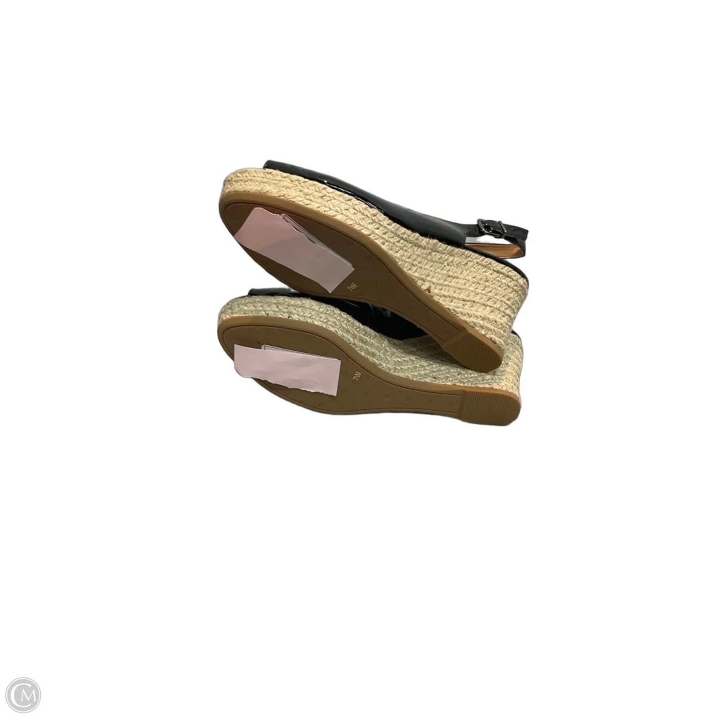 Sandals Heels Wedge By Antonio Melani In Black, Size: 7