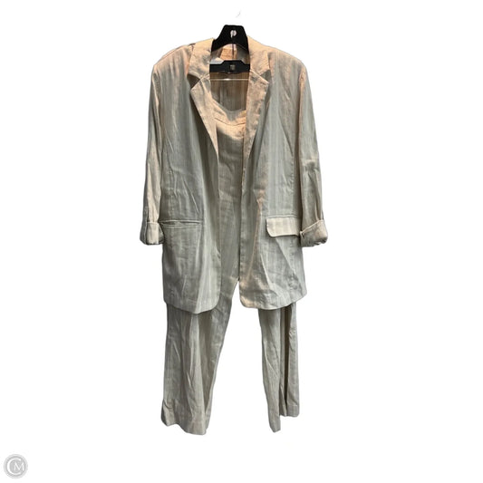 Pants Suit 2pc By Chicos In Tan, Size: L
