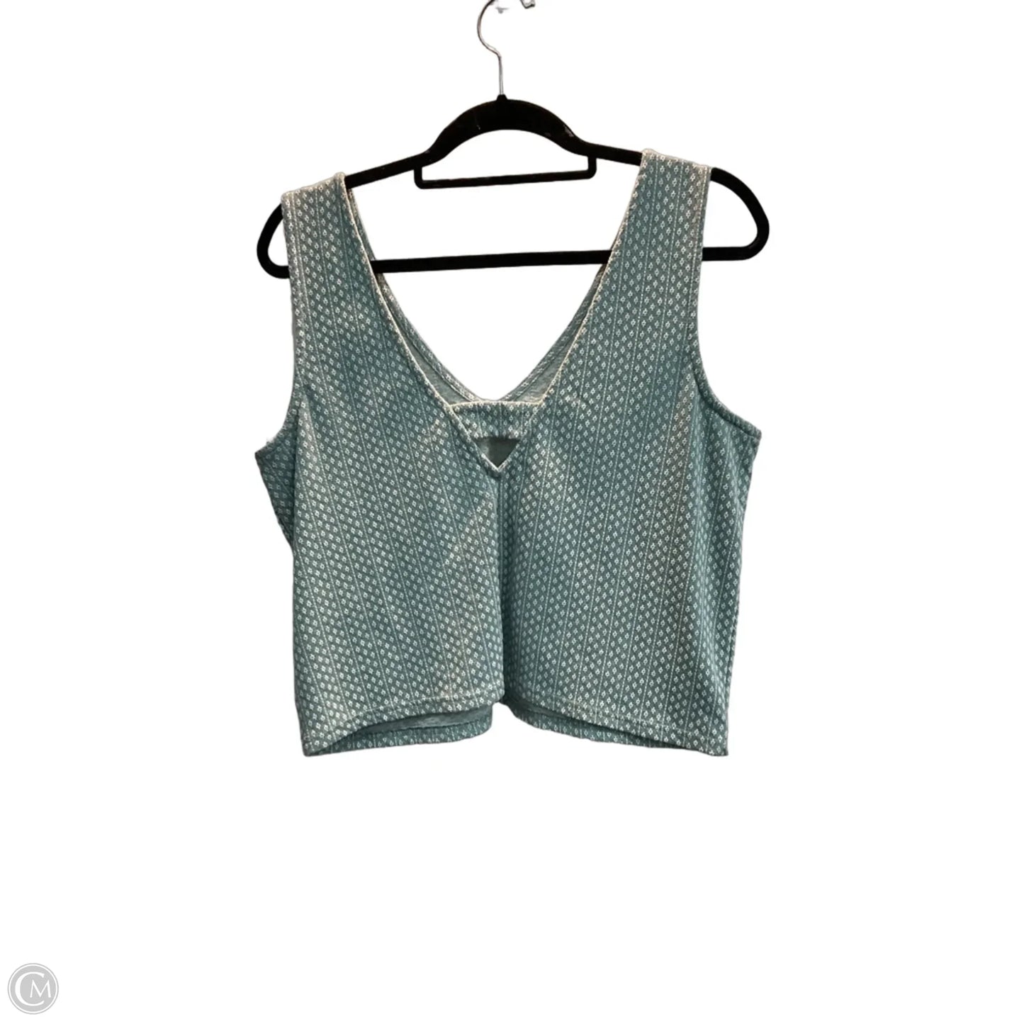 Top Sleeveless By Madewell In Blue, Size: M
