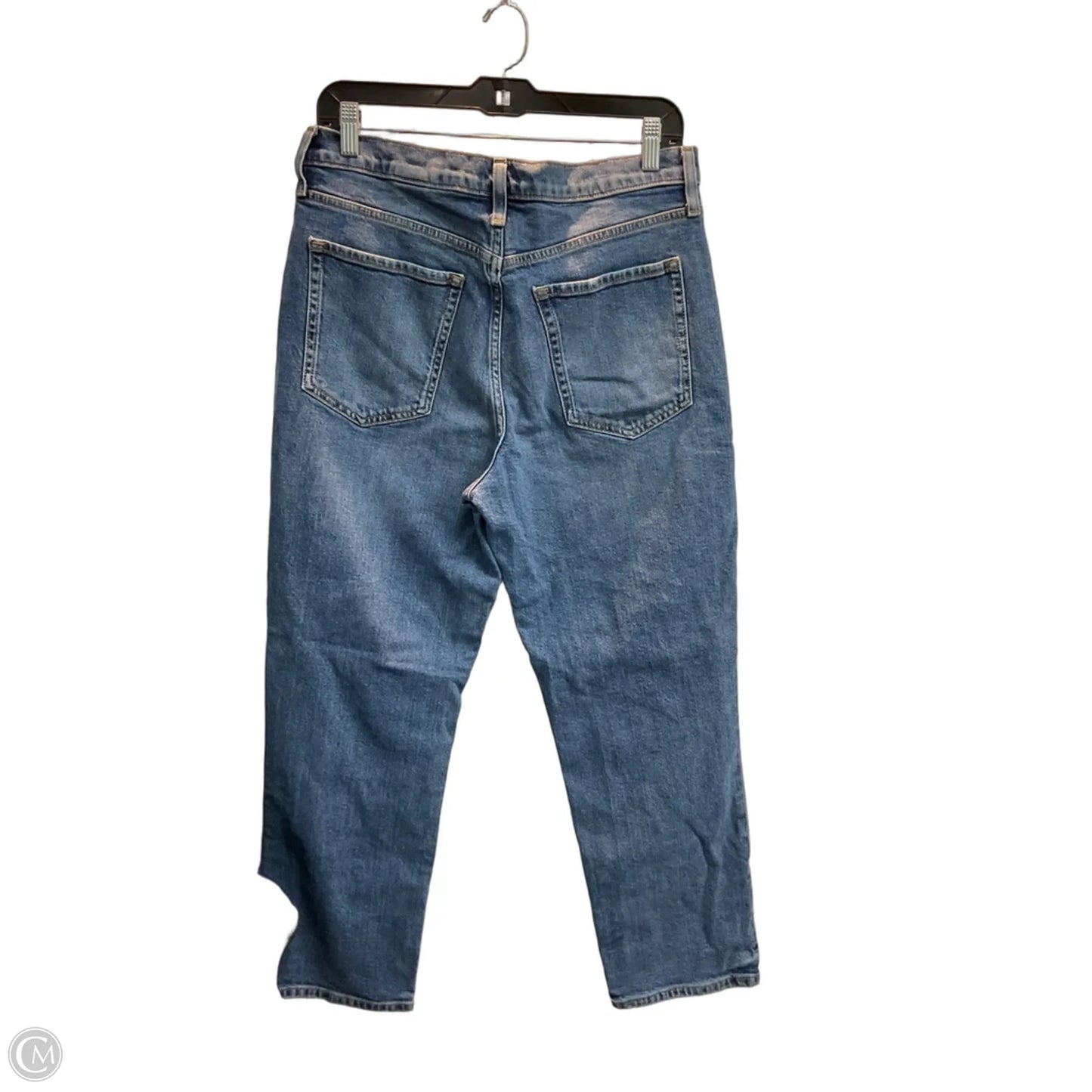 Jeans Straight By Banana Republic In Blue, Size: 12