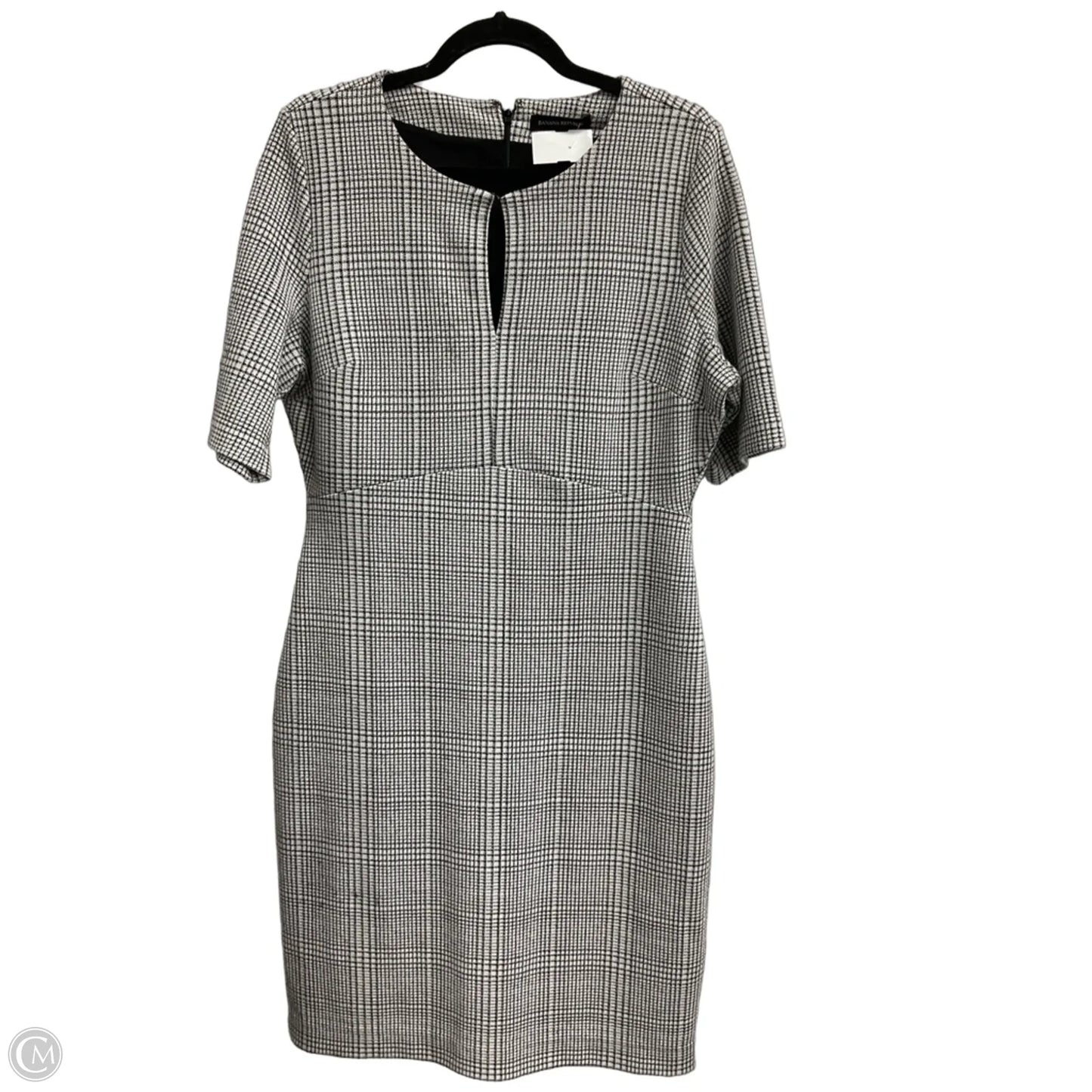 Dress Work By Banana Republic In Black & White, Size: L