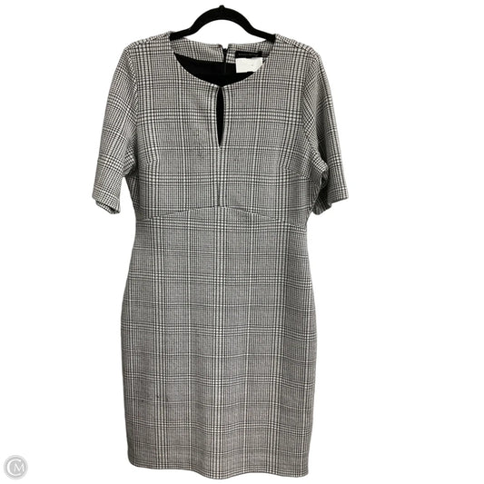 Dress Work By Banana Republic In Black & White, Size: L