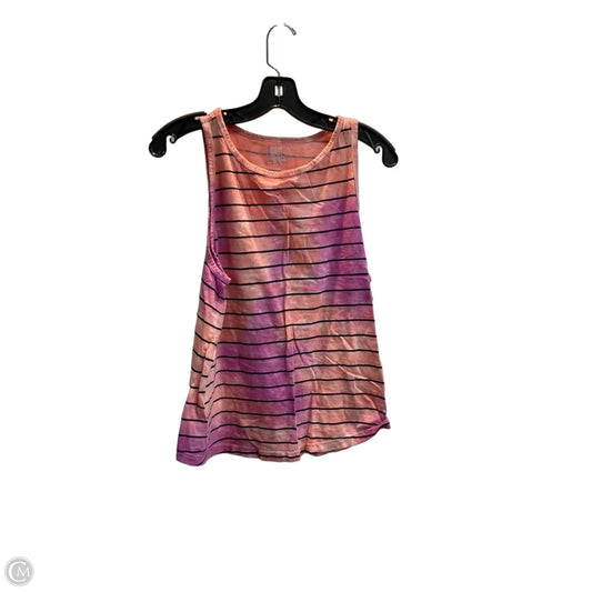 Tank Top By Time And Tru In Tie Dye Print, Size: M