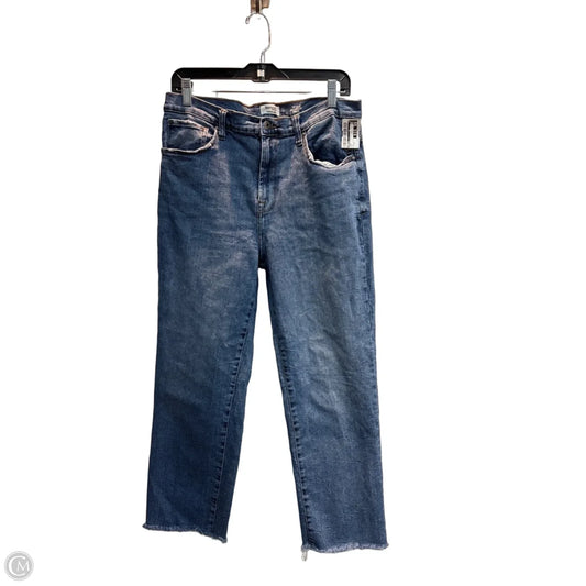 Jeans Straight By Kensie In Blue, Size: 14