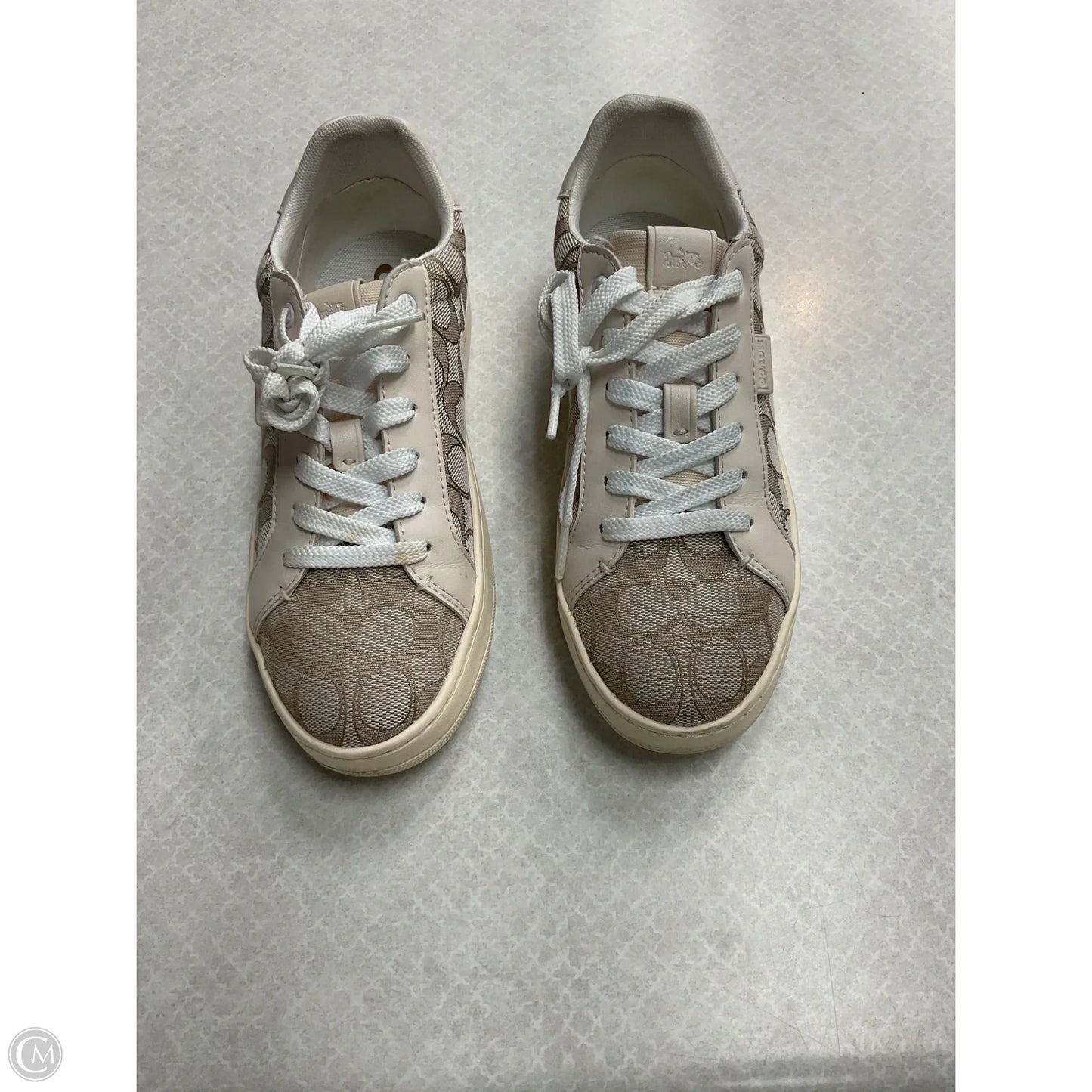 Shoes Designer By Coach In Tan, Size: 6.5