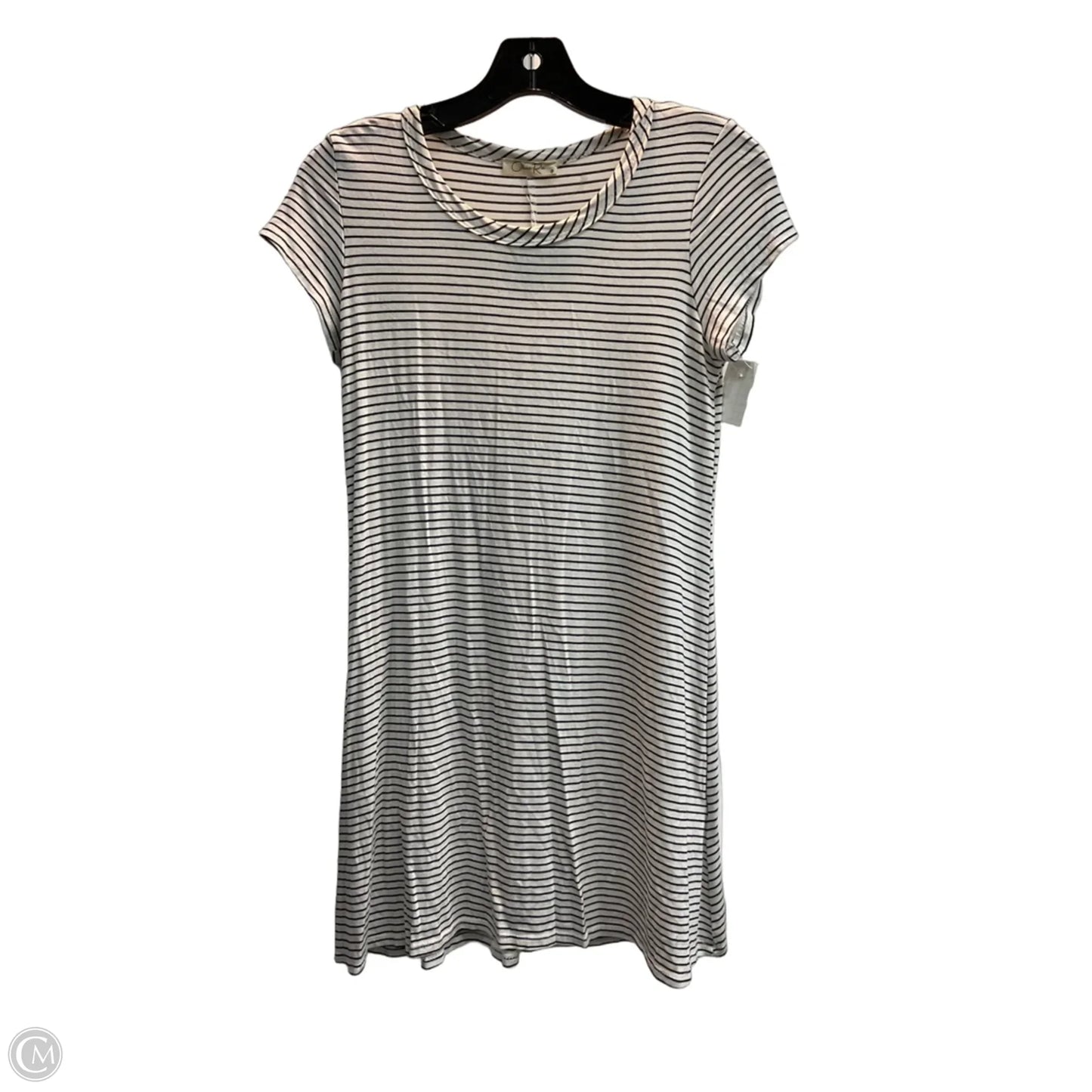 Dress Casual Short By Olivia Rae In Striped Pattern, Size: M