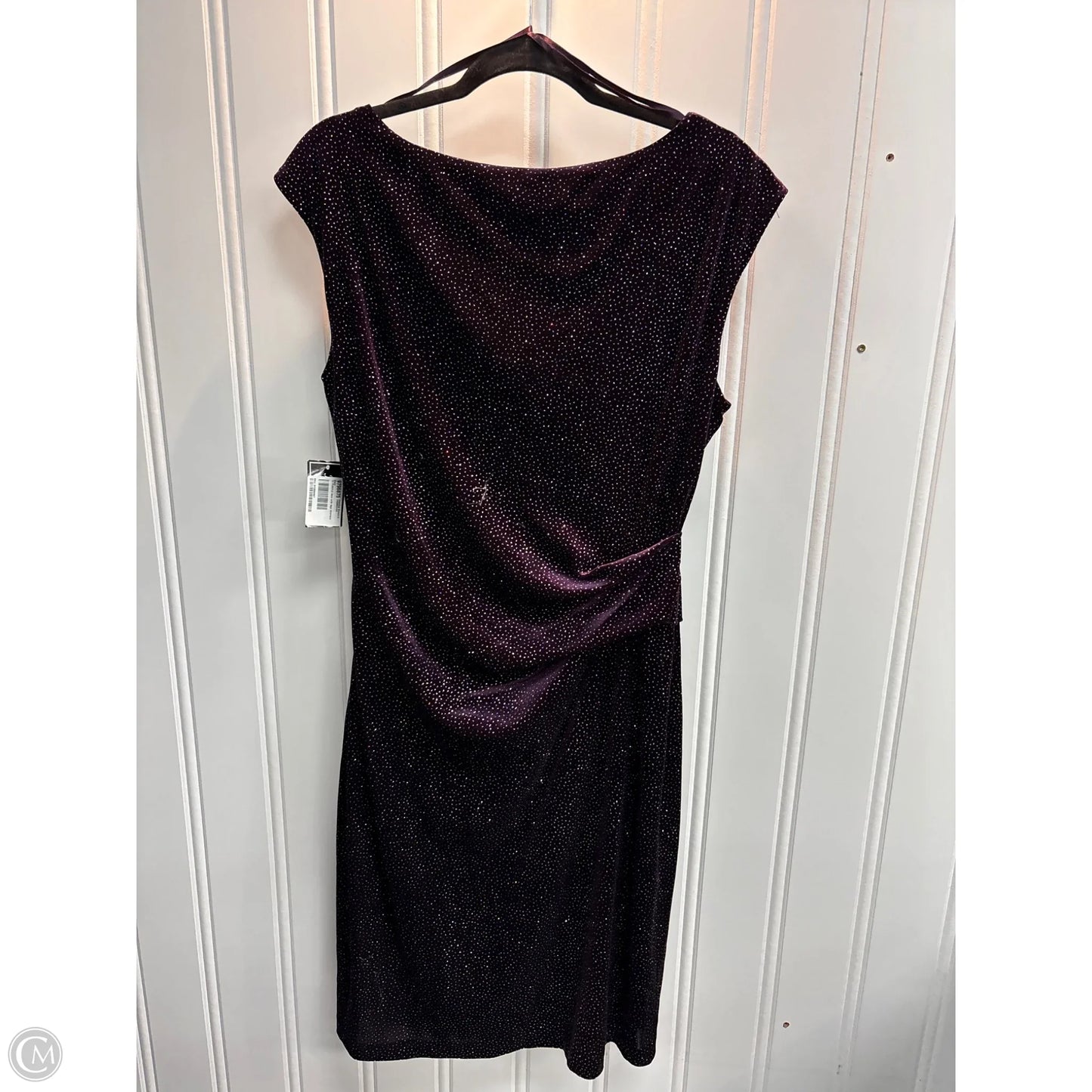 Dress Party Midi By Jessica Howard In Purple, Size: L