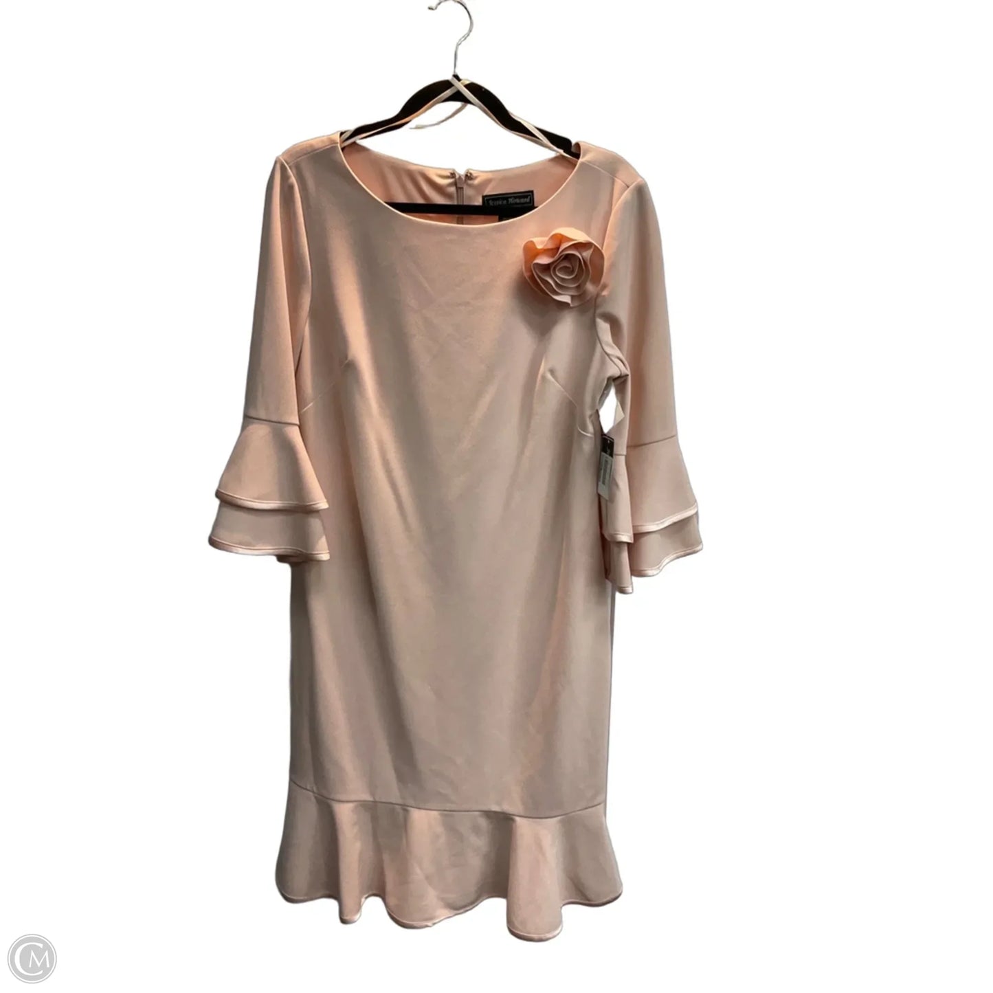 Dress Party Midi By Jessica Howard In Pink, Size: L