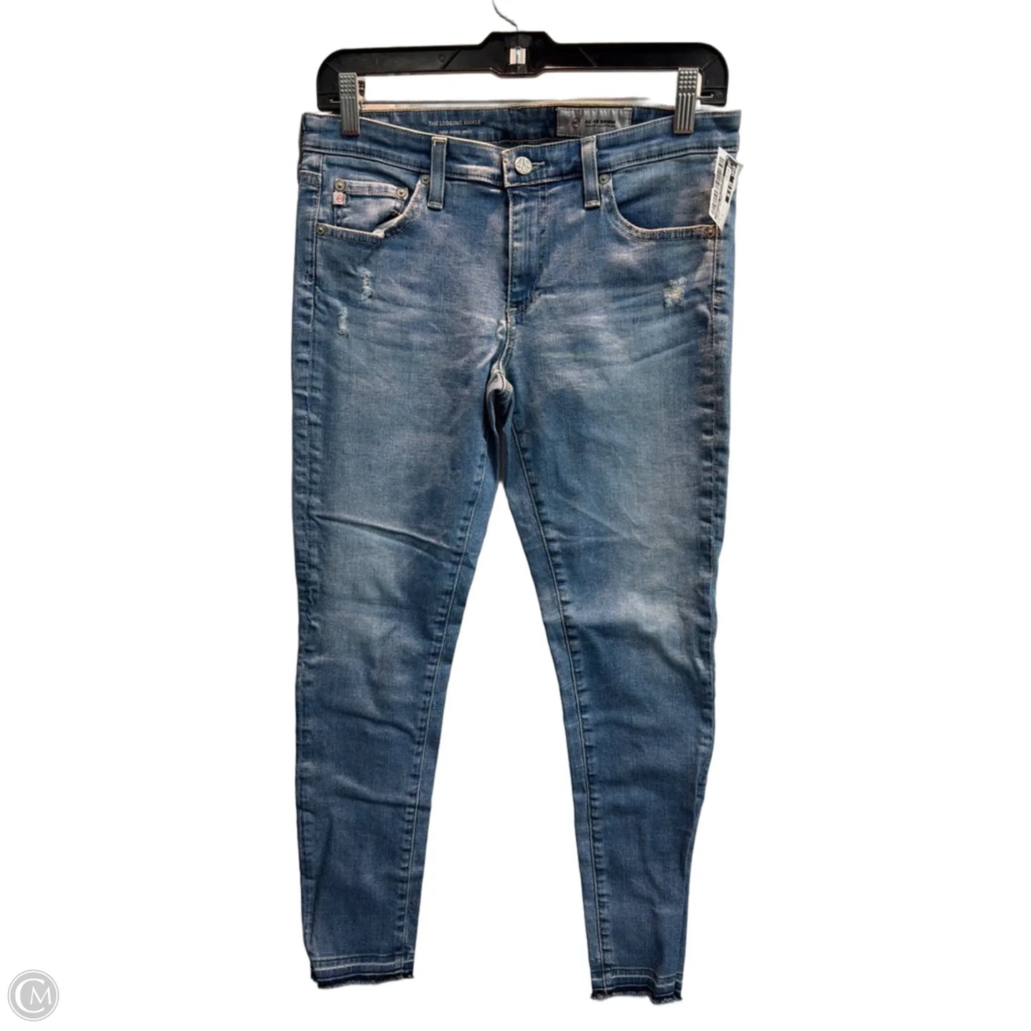 Jeans Skinny By Adriano Goldschmied In Blue, Size: 8