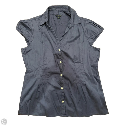 Top Short Sleeve By Banana Republic In Blue, Size: Xl
