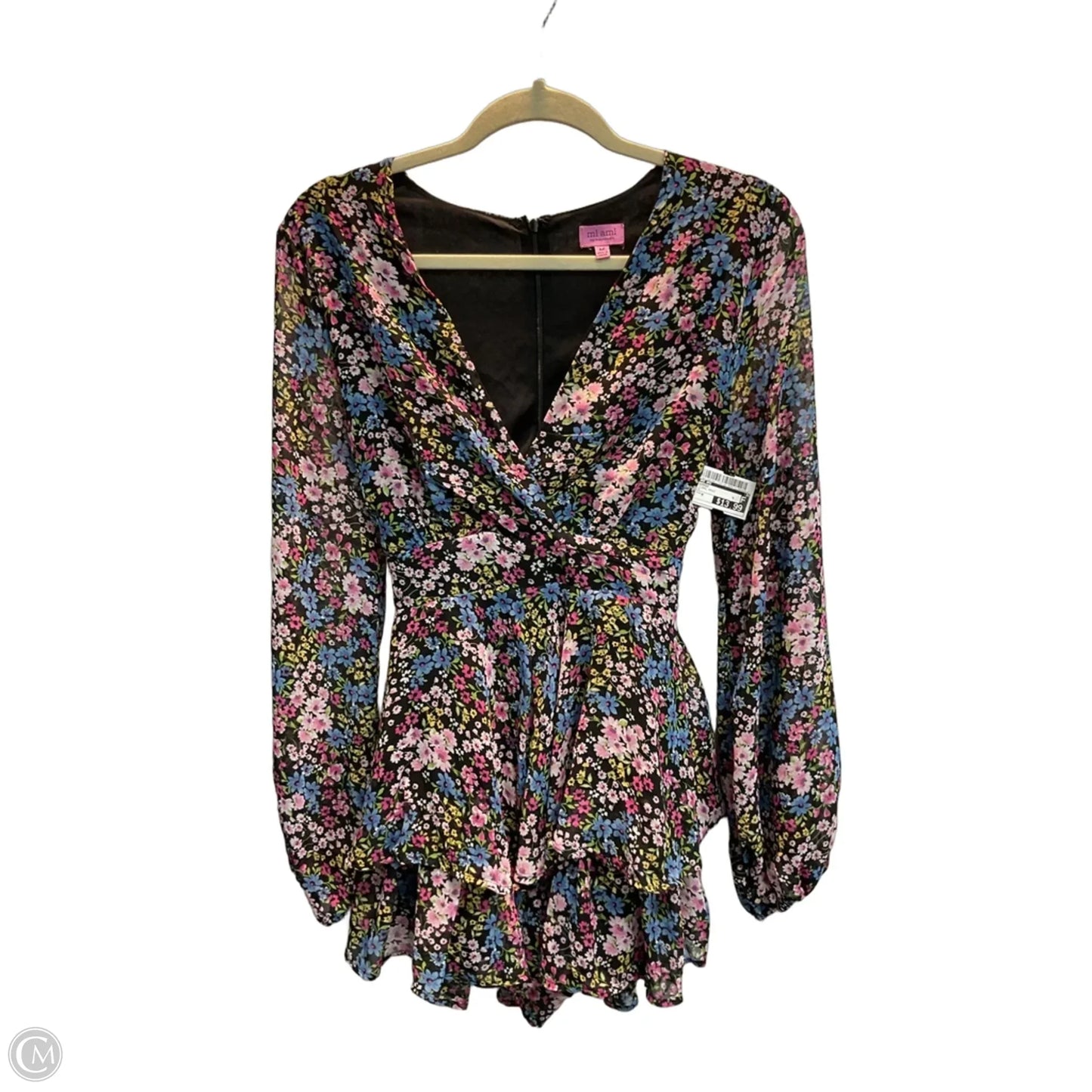 Romper By Mi Ami In Floral Print, Size: M