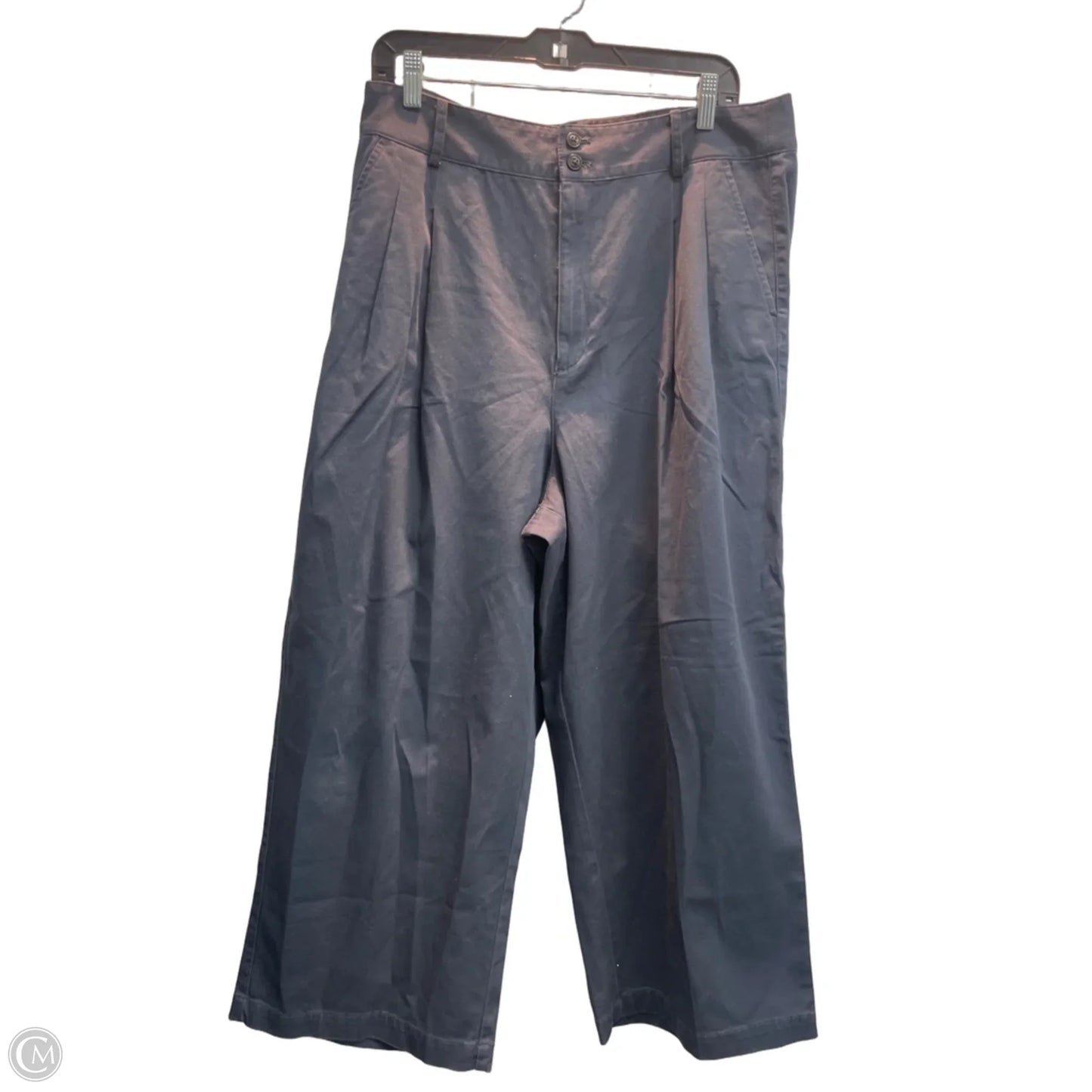 Pants Wide Leg By Madewell In Grey, Size: 16