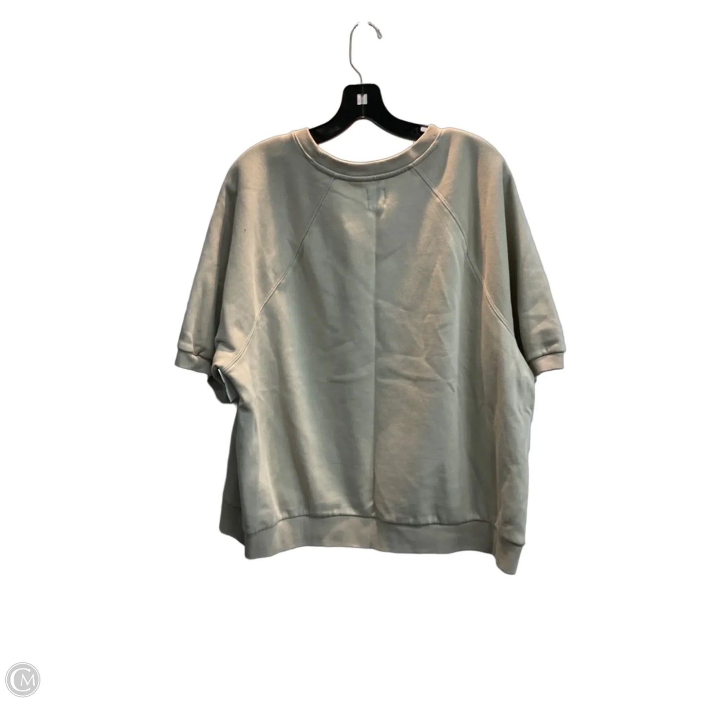 Top Short Sleeve By Gap In Beige, Size: Xl