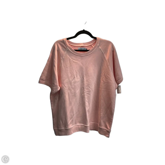 Top Short Sleeve By Sincerely Jules In Pink, Size: Xl