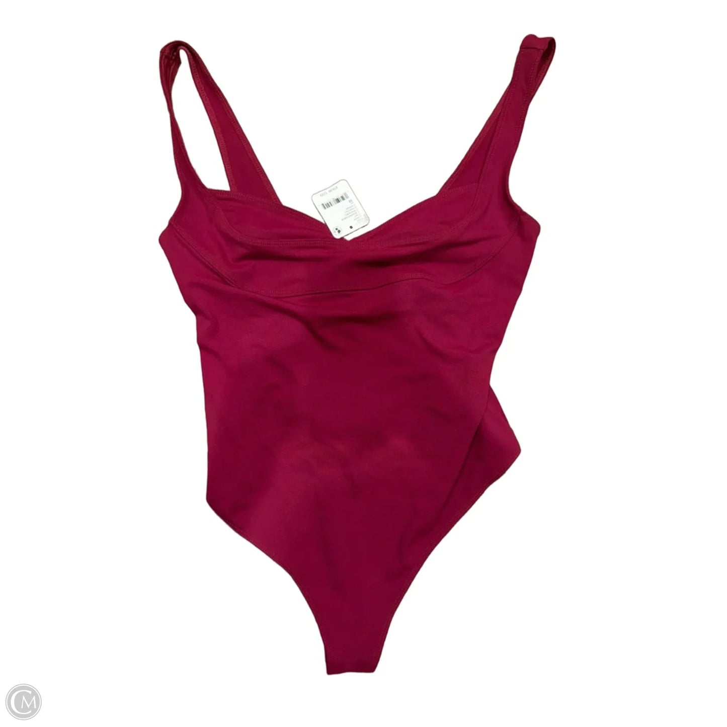 Bodysuit By Free People In Maroon, Size: M