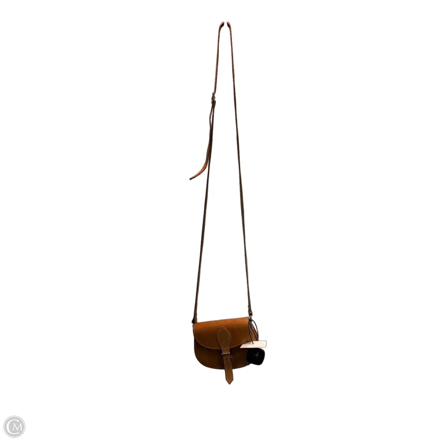 Crossbody Leather By Clothes Mentor, Size: Small
